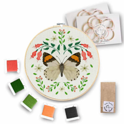 Mini Kit para bordar Mariposa Eroesa1