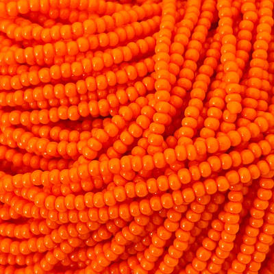 Mostacillas calibradas No.11 Naranja fuerte2