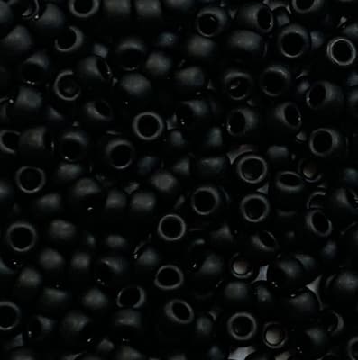 Mostacilla Calibrada Negro Opaco N.8