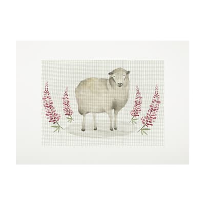 Lienzo para bordar Oveja
