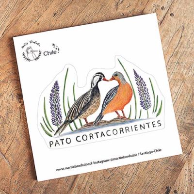 Sticker Pato Cortacorrientes