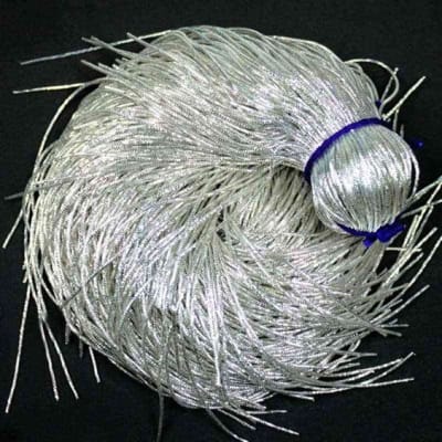 Alambre Frances Bullion brillante Plata2