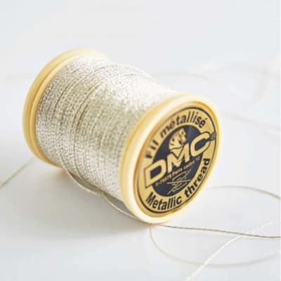 DMC metalizado Plateado en carrete