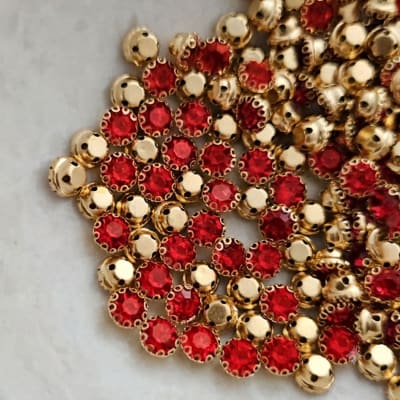 Cristal 4mm Red1