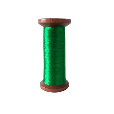 Hilo Seda vintage verde 03