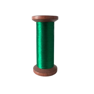 Hilo Seda vintage verde 04