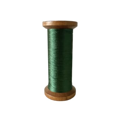 Hilo Seda vintage verde 05