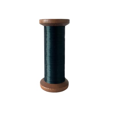 Hilo Seda vintage verde 08