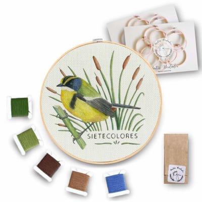 Mini Kit para bordar Sietecolores