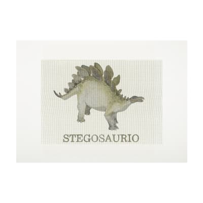 Lienzo para bordar Stegosaurio1