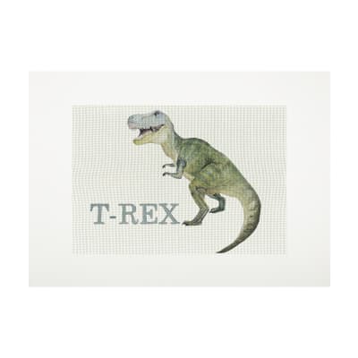 Lienzo para bordar T- Rex1