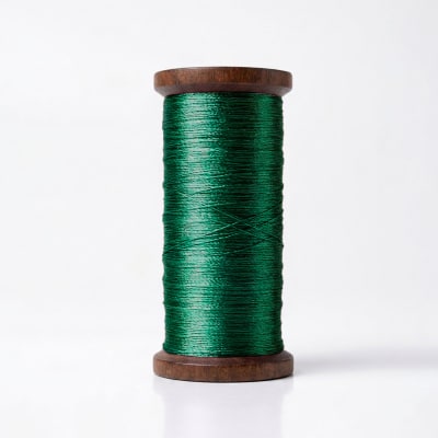Hilo Seda vintage verde 041
