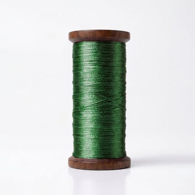 Hilo Seda vintage verde 051