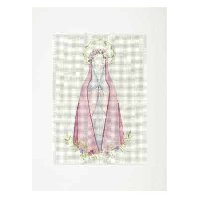 Lienzo para Bordar Virgen1