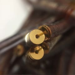 Lentejuela 5mm Oro Metalica