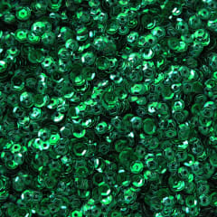 Lentejuela 3mm Verde Bandera 03 metálica