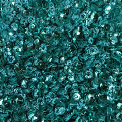 Lentejuela 3mm Verde Agua 05 Metálica