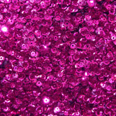 Lentejuela 3mm Fucsia 06 Metálica