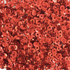 Lentejuela 3mm Rojo HR