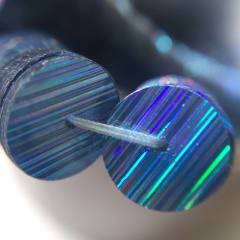 Lentejuela 8mm HR Azul cielo