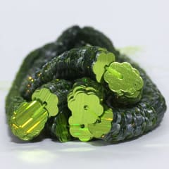 Lentejuela Jazmin 6mm Verde limon 1008 HR
