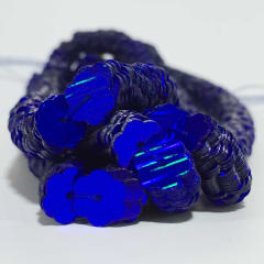 Lentejuela Jazmin 8mm Azul rey 1011 HR