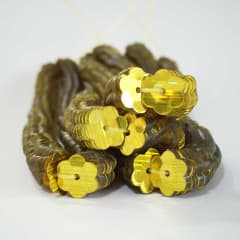 Lentejuela Jazmin 8mm Amarillo 1013 HR