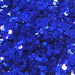 Lentejuela 3mm Azul Rey Metálica