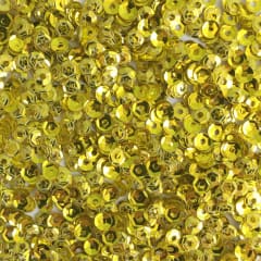 Lentejuela 3mm Amarillo 13 metálico
