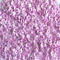 Lentejuela 3mm Rosa Claro Nacarado