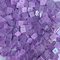 Lentejuela 6mm nacarado Morado