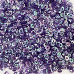 Lentejuela 3mm Morado Transparente 220