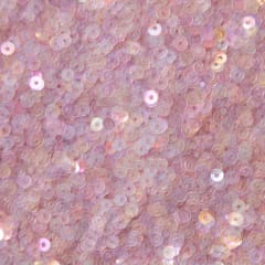 Lentejuela 3mm Rosado Claro Transparente