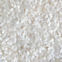 Lentejuela 3mm Blanco Metálico