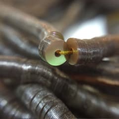 Lentejuela 4mm Café transparente