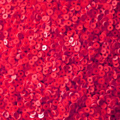 Lentejuela 3mm Rojo fuerte nacarado