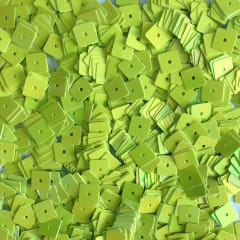 Lentejuela 6mm nacarado Verde