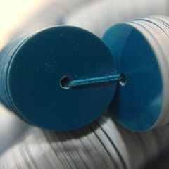 Lentejuela 8mm nacarado Azul