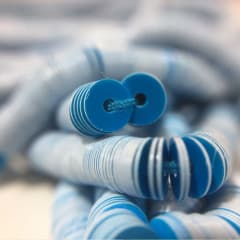 Lentejuela 5mm Azul Nacarado