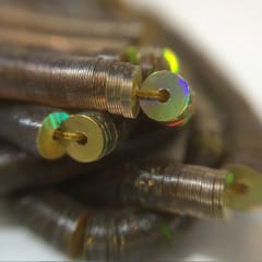 Lentejuela 5mm Oro Laser