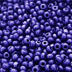 Mostacillas calibradas No.11 Azul Rey fuerte