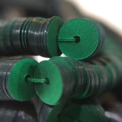 Lentejuela 5mm Verde Bandera Mate