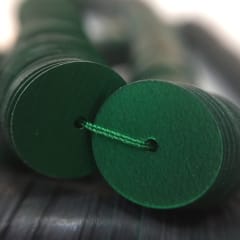 Lentejuela 8mm mate Verde Bandera