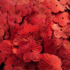 Lentejuela Orly 404 Rojo mate