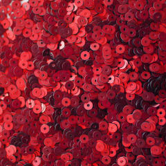 Lentejuela 3mm Rojo Mate