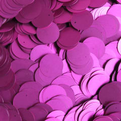 Lentejuela 20mm mate Fucsia