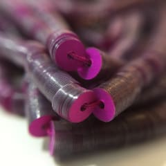 Lentejuela 5mm Fucsia Mate