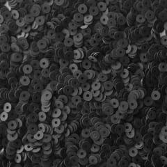 Lentejuela 3mm Negro Mate