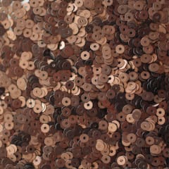 Lentejuela 3mm Cafe Mate