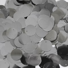Lentejuela 20mm mate Gris 422